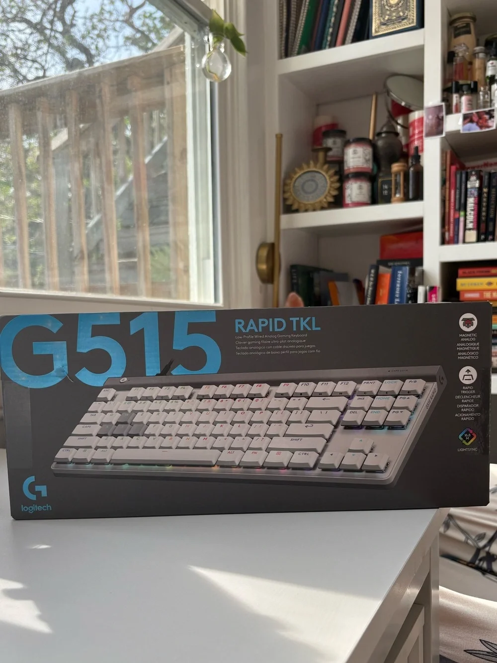 Logitech G515 Rapid TKL Low-Profile Wired Gaming Keyboard